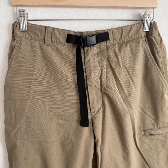 Uniqlo Heattech Warm Thermal Fleece Lined Khaki Jogger Pants - Picture 4 of 6